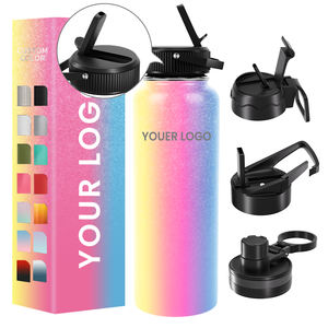 Botella de Agua Deportiva de Acero Inoxidable 316 de 3 Galones, 500 ml, 750 ml, 1 L, 35 oz para Botellas de Agua de Acero Inoxidable - Product Image 6