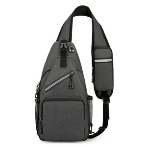 Nueva Bolsa Bandolera Multifuncional para Exteriores, con Cierre, Impermeable, para Correr, Gimnasio, para Hombre - Product Image 4