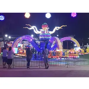 Yueton Amusement Park Ride Outdoor Playground Rotary Big Octopus For Sale