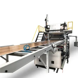 Linha de produção de folha de mármore artificial pvc/máquina de fabricação de folha de pvc