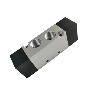 Válvula Solenoide de Control Neumático Serie 4A300 para Compresor de Aire, Bolsa de Plástico, 1/4'' 3/8'' 3/5, Disponible en Negro/Blanco - Product Image 3