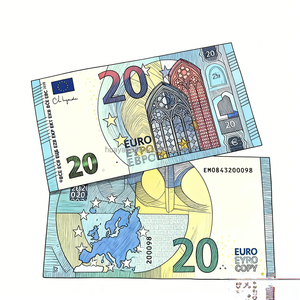 Billetes de Dólar Euro de Juguete de Alta Calidad, Realistas, para Películas, Día de los Inocentes y Celebraciones de <span class=keywords><strong>Divali</strong></span> - Product Image 5