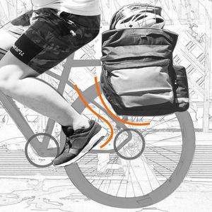Bolsa de Bicicleta para Portaequipajes Trasero BSCI de 25L/68L, Gran Capacidad, como Portaequipajes - Product Image 4