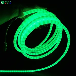 Flexible Neonröhre mit 13mm Durchmesser RGB LED 60leds DC5V Für die Weihnachts dekoration