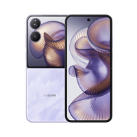 Teléfono Inteligente Mix Flip 5G LTE con Pantalla AMOLED de 6.86 Pulgadas y 120 Hz, Snapdragon 8 Elite, Lentes Leica, Batería de 5165 mAh, Ocho Núcleos, Inglés, Doble SIM