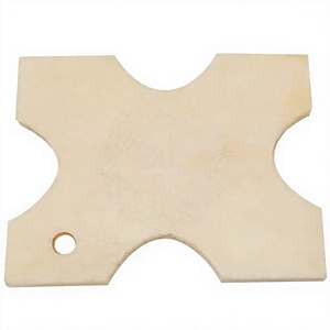Cartes tissées en os poli, écologiques et faites à la main - Décoration moderne pour la maison DIY - Product Image 2