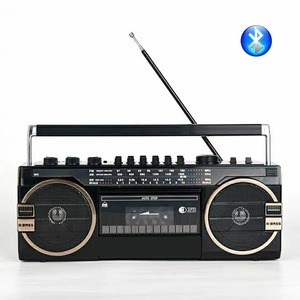 Factory Custom Retro Cassette Recorder Player, AM FM SW Radio <b>USB</b> TF Slot Rechargeable Boombox for Camping Gift - Product Image 1
