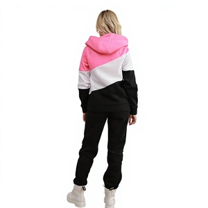 Nouvelle Arrivée Colfax Sports Wears Survêtement Sportif Léger à Capuche pour Femme, Manches Longues, Coton, Décontracté, avec Poches Latérales - Product Image 3