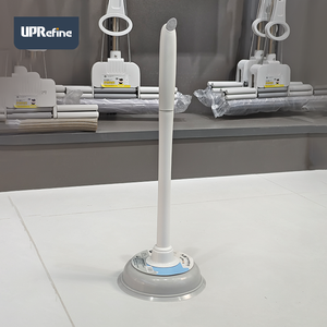 घरेलू बाथरूम की सफाई के लिए पीसी रबर सक्शन के साथ आधुनिक टिकाऊ पर्यावरण अनुकूल गुणवत्ता वाले लंबे हैंडल शौचालय - Product Image 1