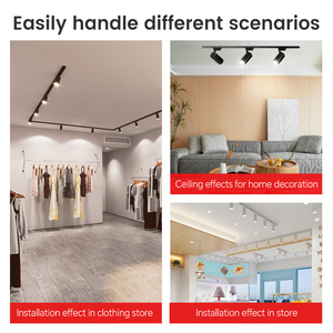 Thiết kế mới sang trọng trần có thể điều chỉnh dẫn hệ thống chiếu sáng bề mặt gắn ánh sáng tại chỗ cho phòng trong nhà - Product Image 6