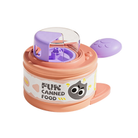 Distributeur automatique de nourriture, distributeur de friandises interactif 2-en-1 pour chats et chiens