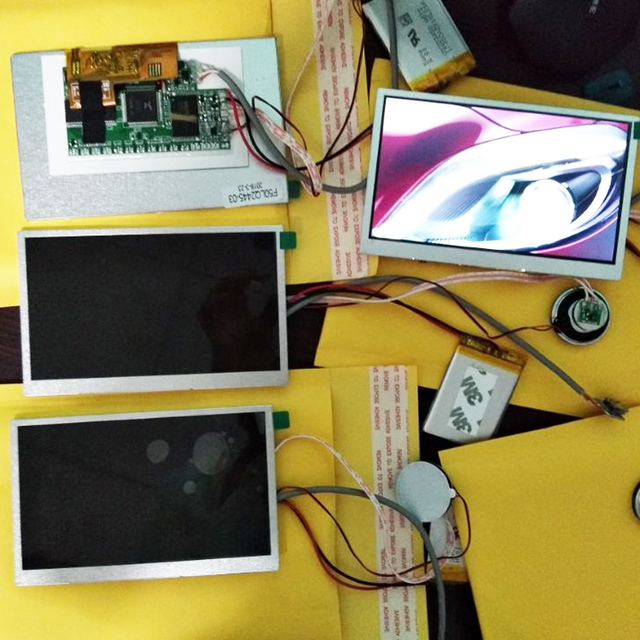 2019 New Promotional 7 Inch Video Brochure Module Card Usb Video Player for Greeting Cards PCAB Board