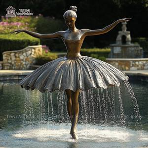 <span class=keywords><strong>Escultura</strong></span> <span class=keywords><strong>de</strong></span> <span class=keywords><strong>Bailarina</strong></span> <span class=keywords><strong>de</strong></span> Bronce con Falda <span class=keywords><strong>de</strong></span> Agua, Estatua <span class=keywords><strong>de</strong></span> <span class=keywords><strong>Bailarina</strong></span> <span class=keywords><strong>de</strong></span> Latón para Arte Público Personalizado - Product Image 4