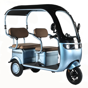 Triciclo Elettrico <span class=keywords><strong>Cargo</strong></span> 800W per Uso Familiare, <span class=keywords><strong>Bici</strong></span> <span class=keywords><strong>Elettrica</strong></span> a 3 Ruote con Tetto, Novità 2024 - Product Image 2