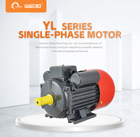 Moteur électrique monophasé asynchrone WEDO YL-712-4 2/4 pôles 0,37-2,2 kW 0,5-3 CV 220 V 50 Hz avec boîtier en fonte et double condensateur