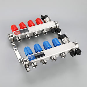 Collecteur d'eau hydraulique en acier inoxydable au design moderne pour le <span class=keywords><strong>chauffage</strong></span> par le <span class=keywords><strong>sol</strong></span> des dalles 110v/220v/230v pour une utilisation en hôtel Caractéristiques flexibles - Product Image 2