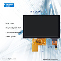 Werks-Direkt verkauf 5,0-Zoll-TFT-LCD-Display 24-Bit-RGB-Schnittstelle Industrielle Steuerungs anzeige