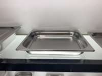 Couvercle perforé anti-blocage en acier inoxydable de style européen 1/2 40MM pour bac GN Gastronorm, marque JJD, 0,55 mm, pour restaurant