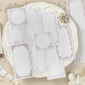 50 pièces/paquet jardin par la série Seine Double taille carnet de notes manuel Collage matériel - Product Image 4