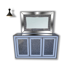 Miroir Sofia en cristal, miroir, <span class=keywords><strong>3</strong></span> portes, pour salon - Product Image 4
