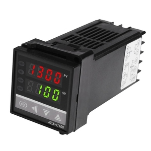 REX-C100 48*48mm Controllore di Temperatura Intelligente con Allarme di Sovratemperatura Sensore di Temperatura Termostato - Product Image 1