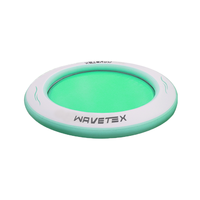 Plateforme flottante gonflable personnalisée pour piscine avec pompe à air, capacité 100-500 kg, utilisation intérieure/extérieure