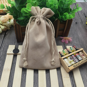 Petit sac à cordon pour collection de pièces de monnaie, pochette en tissu pour bijoux, velours - Product Image 6