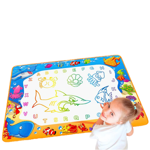 Diseño ruso Montessori Magic Water Painting Pad 2-4 años de edad tela de poliéster rompecabezas juguete educativo para niños juguetes de dibujo - Product Image 1