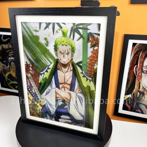 Nuovi disegni Anime <span class=keywords><strong>One</strong></span> Pieced <span class=keywords><strong>poster</strong></span> tre personaggi Sanji rufy Zoro 3D lenticolare Flip <span class=keywords><strong>poster</strong></span> Wall Art Room Decor - Product Image 2