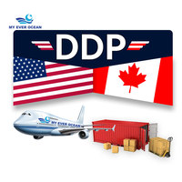 Ever Ocean Ddp Fast Air Truck Xiamen Freight Forwarder en Shanghai Servicios logísticos Agente de envío a Estados Unidos EE. UU. Canadá