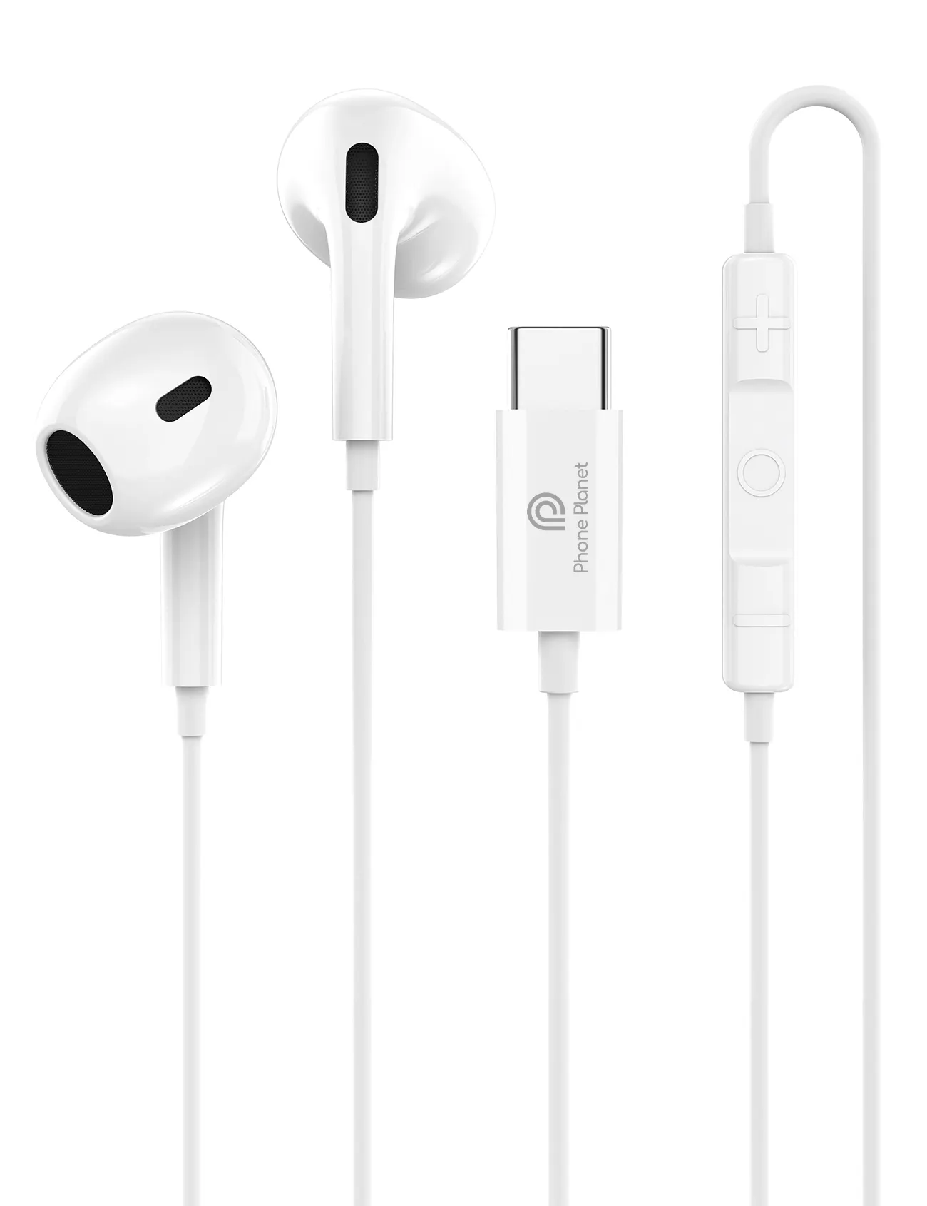 Earphone Samsung Note 10, earphone ponsel tipe C dengan mikrofon, headset berkabel Tipe C dalam telinga