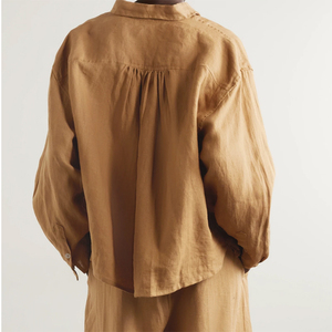 <span class=keywords><strong>Conjunto</strong></span> <span class=keywords><strong>de</strong></span> Ropa <span class=keywords><strong>de</strong></span> Salón <span class=keywords><strong>de</strong></span> <span class=keywords><strong>Lino</strong></span> <span class=keywords><strong>de</strong></span> Cáñamo <span class=keywords><strong>de</strong></span> Color Liso <span class=keywords><strong>de</strong></span> Nuevo Diseño para Mujer y <span class=keywords><strong>Hombre</strong></span> - Product Image 4