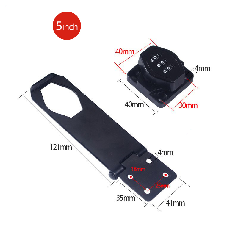 5 inch Black