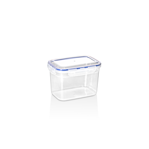 Contenedor hermético de plástico profundo para almacenamiento de alimentos, 2000ml, con tapa, organizador de cocina transparente a prueba de fugas para uso en la despensa del refrigerador - Product Image 1