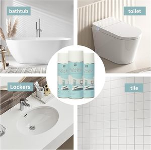Kit di Vernice Spray Acrilica per Elettrodomestici, Vasca da Bagno, <span class=keywords><strong>Piastrelle</strong></span>, Porcellana, Ristrutturazione Bagno e <span class=keywords><strong>Cucina</strong></span>, <span class=keywords><strong>Rivestimento</strong></span> Liquido 450ML - Product Image 6
