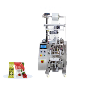 Machine d'emballage automatique électrique personnalisée pour enzymes avec pompe et moteur pour l'emballage de poudres alimentaires granulaires en sachets souples - Product Image 1