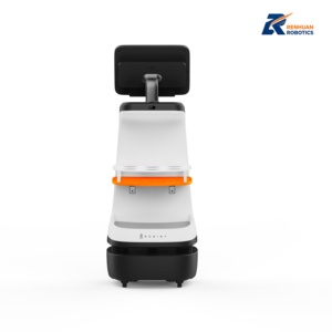 Robot de service <span class=keywords><strong>humanoïde</strong></span> Robint, robot d'accueil intelligent, 4G/5G Wi-Fi, contrôle Android, charge automatique, autonomie de 6 à 8 heures, navigation laser - Product Image 3