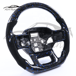 Accessoires en fibre de carbone sèche personnalisés pour volant de voiture <span class=keywords><strong>Ford</strong></span> <span class=keywords><strong>Raptor</strong></span> F150 <span class=keywords><strong>F</strong></span>-150, modèles 2019 2020 <span class=keywords><strong>2021</strong></span> 2022 2023 2024 2025 2026 - Product Image 5