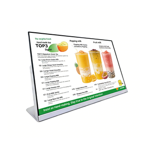 Écran d'affichage interactif Android intelligent <span class=keywords><strong>de</strong></span> 21,5/23,8 pouces pour menu électronique <span class=keywords><strong>de</strong></span> restaurant <span class=keywords><strong>de</strong></span> chaîne <span class=keywords><strong>de</strong></span> salons <span class=keywords><strong>de</strong></span> thé, publicité <span class=keywords><strong>de</strong></span> <span class=keywords><strong>prix</strong></span> <span class=keywords><strong>de</strong></span> bureau - Product Image 1