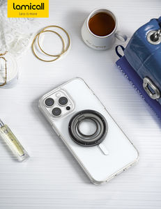 Anillo de Soporte <span class=keywords><strong>para</strong></span> Teléfono Lamicall STRR02 de Lujo con Brillantina, Rotación de 360 Grados, Agarre Magnético <span class=keywords><strong>para</strong></span> Teléfono, Anillo de Dedo Brillante <span class=keywords><strong>para</strong></span> <span class=keywords><strong>Chicas</strong></span> y Mujeres - Product Image 5