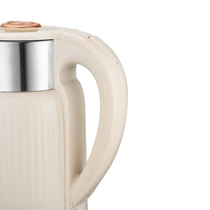 Nuevo Diseño, Botella de Agua Caliente Eléctrica Inalámbrica de Doble Capa de Acero Inoxidable, 220V, Apagado Automático, Capacidad de 1.2L, Control de Temperatura - Product Image 4