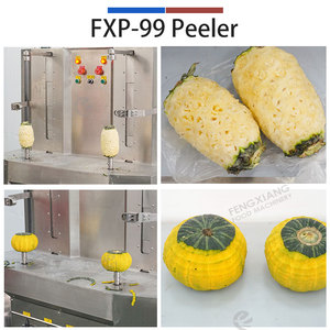 Máquina Peladora de Piña de Doble Cabezal FENGXIANG, Equipo Automático de Procesamiento de Frutas de Acero Inoxidable, 380V - Product Image 5