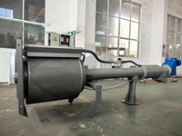 Peralatan Pengolahan Air Limbah Rotary Drum Screen Otomatis Pembersih Diri Sendiri untuk Pabrik Air Limbah Industri