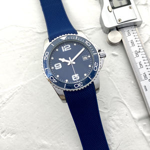 Reloj de Lujo Mecánico Automático de Edición Limitada para Negocios, Diseño Personalizado de Alta Calidad con Espejo de Cristal Azul - Product Image 3