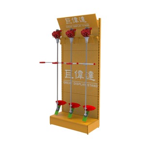 Không dây chuỗi Trimmer hiển thị đứng tầng phong cách quần áo Rack cho cửa hàng showroom siêu thị lưu trữ cửa hàng triển lãm sử dụng nhà - Product Image 6