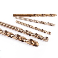 Lot de 10 forets centraux en acier inoxydable à queue droite spéciale, à haute teneur en cobalt M42