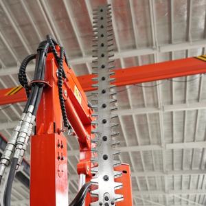 Tagliasiepi a Movimento Alternato, Cesoie per Siepi Montate su Trattore, Trimmer per Prato e Strada, Funzione di Potatura e Triturazione - Product Image 1