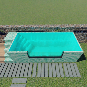 Small Size Acrylic Window Fiberglass Wooden Wpc Plunge Swim Spa <strong>Pool</strong> <strong>Swimming</strong> Outdoor Mosaic <strong>Tiles</strong> Luxury Above Ground <strong>Pool</strong>