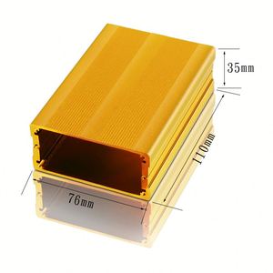 EBM IP54 Aluminum <b>Enclosure</b> Junction Box Customization Manufacturing Electric Metal Power Supply Box Housing Sandblasted - Product Image 1