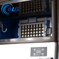 Machine à glaçons BLG Prix Usine 40KG/Jour 88LBS Ice Freedom Cube avec Rangement pour Restaurants, Bureaux, Bars et Points de Vente